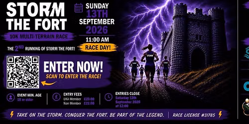 Storm The Fort 10k Race - Plymouth