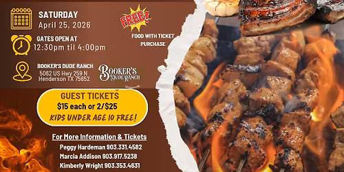 Golden Workers of Texas 2nd Annual BBQ Cook-Off 