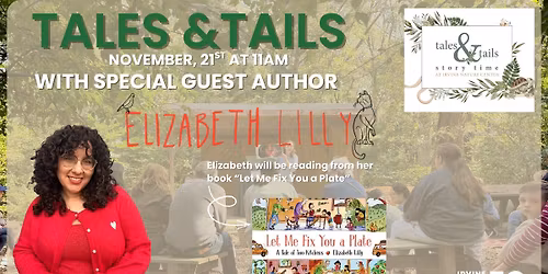 Tales & Tails Guest Author Elizabeth Lilly!