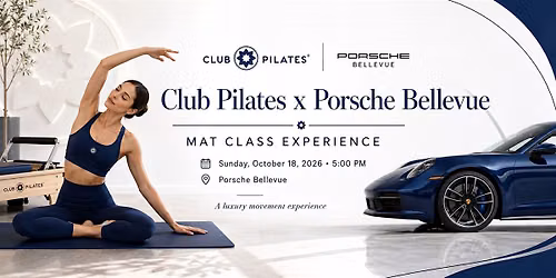 Club Pilates x Porsche Bellevue: Mat Class Experience