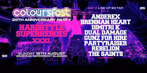 Coloursfest 25th Anniversary - HSSH XXXL 