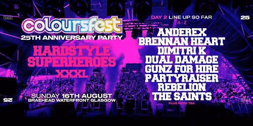 Coloursfest 25th Anniversary - HSSH XXXL