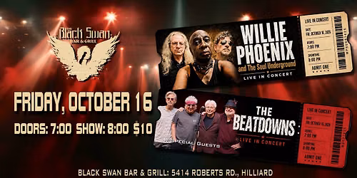 Willie Phoenix & The Soul Underground with The Beatdowns!