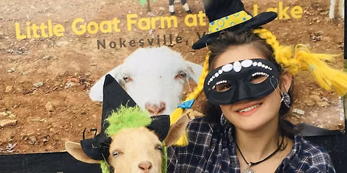 Halloween Baby Goat & Bunny Bottle Feed & FREE Costume Give Away!
