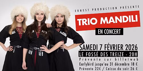 -TRIO MANDILI-STRASBOURG-FOSSE DES TREIZE-