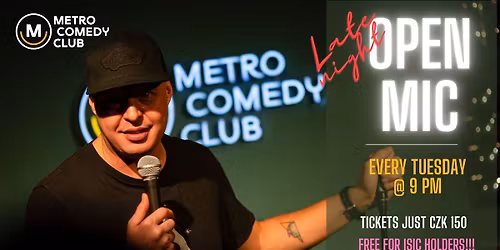 Late Open Mic Night - 2nd December (9 PM)