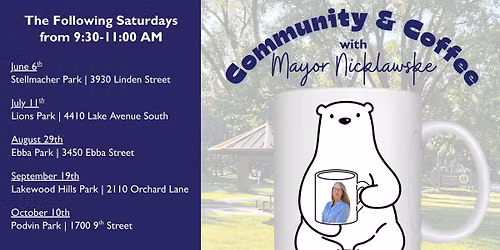 Community & Coffee with Mayor Nicklawske