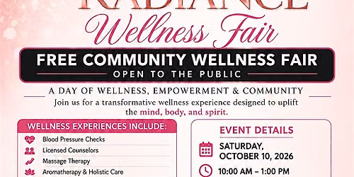 Ros\u00e8 & Radiance Wellness Fair