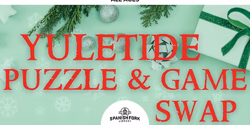 Yuletide Puzzle & Game Swap