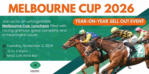 Melbourne Cup 2026