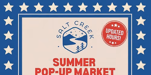 Salt Creek Pop Up Market