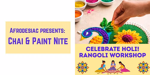 Holi: Rangoli & Chai Experience