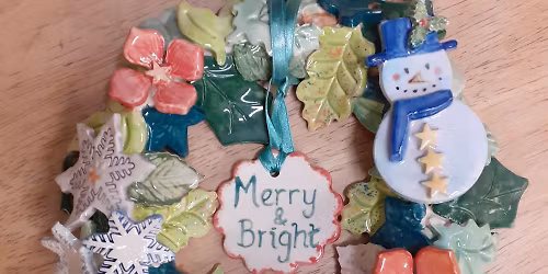 Fri 14th Nov Clay workshop - Christmas wreath