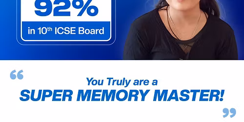 Super Memory and Study Skill workshop 