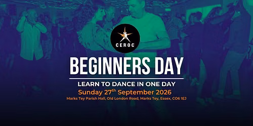 Ceroc Essex Beginner Day - Sunday 27th September 2026