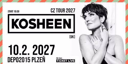 Kosheen (UK) vystoup\u00ed 10.\u00fanora 2027 v Plzni.