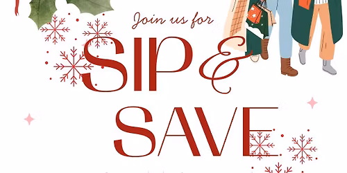 \ud83c\udf84\u2728 Sip & Save: After-Hours Christmas Shopping Bash! \u2728\ud83c\udf84