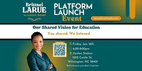 Campaign Kickoff: Platform Launch Event