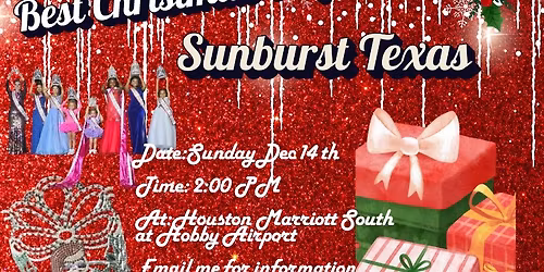 Sunburst Texas Christmas pageant!