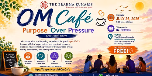 Om Cafe: Purpose Over Pressure