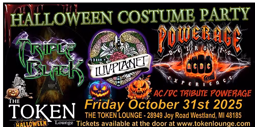 POWERAGE - AC\/DC Tribute \u2022 TRIPLE BLACK \u2022 LUVPLANET