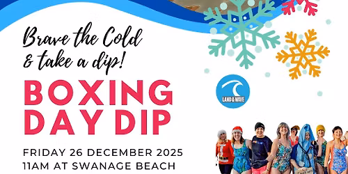 #Willdoes Boxing Day Dip - Swanage Beach