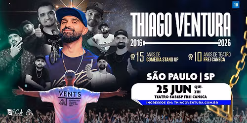 Thiago Ventura em S\u00e3o Paulo - SP | 25 de Junho