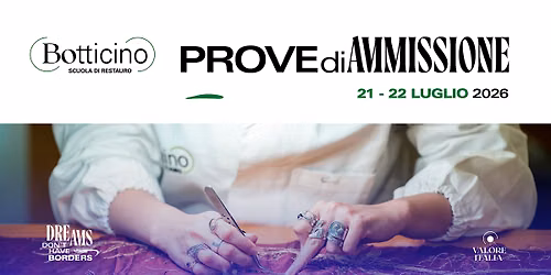 PROVE DI AMMISSIONE \/\/ Scuola di Restauro di Botticino