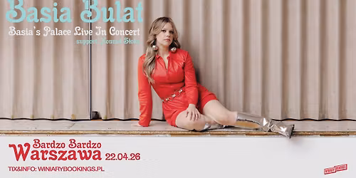 BASIA BULAT + Konrad S\u0142oka \/ 22.04.26 \/ BARdzo Bardzo, Warszawa