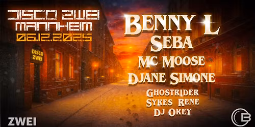 Benny L, Seba, MC Moose, Djane Simone and more...