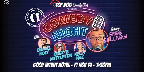 COMEDY NIGHT @ THE GI