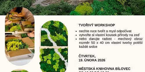 Bezva den s DDM - Tvo\u0159\u00edme mechov\u00e9 obrazy