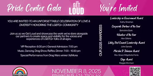 2025 Pride Center Gala: Let's Get Loud