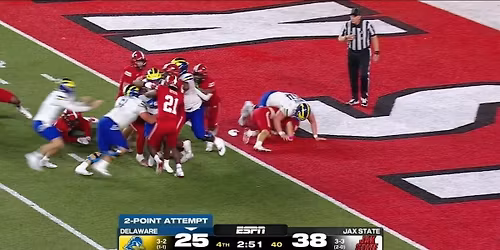 Jacksonville State Gamecocks at Delaware Blue Hens Football at Delaware Stadium