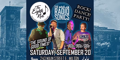 Milton: The Eighth Note & The RadioSonics (Rock!Dance!Party!)
