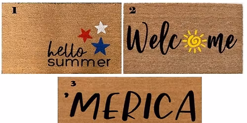 Summer Rug Stencil Class