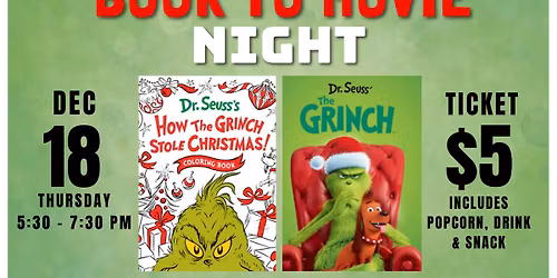 "Book To Movie" Night