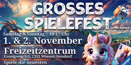 Gro\u00dfes Spielefest (2-99 Jahre)
