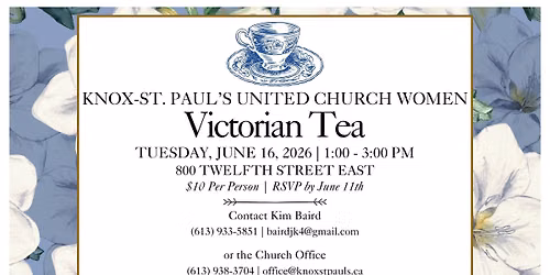 UCW Victorian Tea