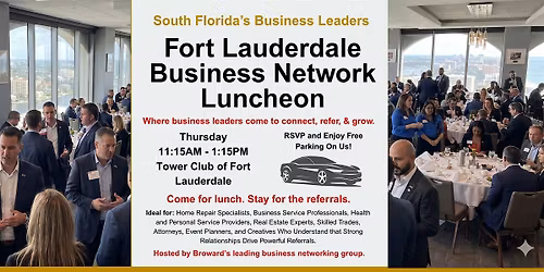Fort Lauderdale Business Network Luncheon