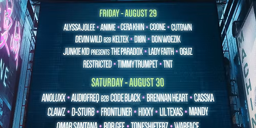 Basscon Wasteland - 2 Day Pass