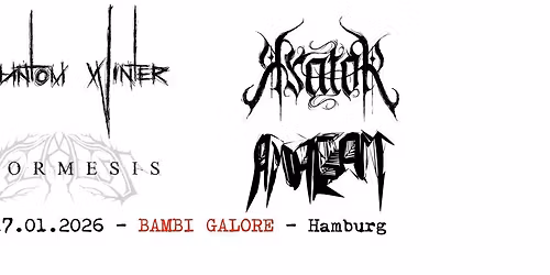 Phantom Winter - Thormesis - Asator - Amalgam