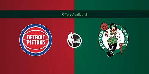 NBA: Pistons @ Celtics