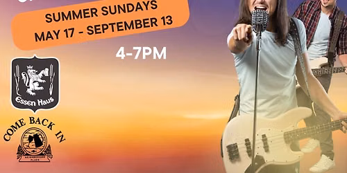 Live Music on the Patio - Summer Sundays