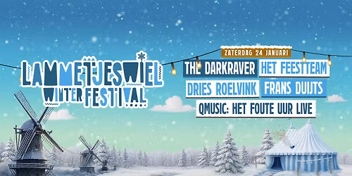 Lammetjeswiel Winterfestival 2026