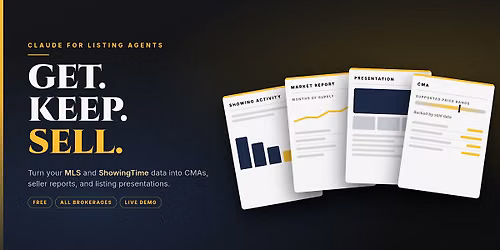 GET. KEEP. SELL. Your Listing System Inside Claude