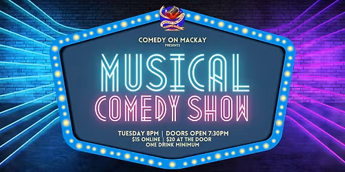 Musical Comedy - English Stand Up Comedy - Comedy on Mackay 055
