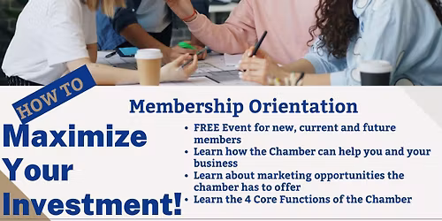 \ud83d\udddd\ufe0fMaximize YOUR Investment - Membership Orientation May 2026