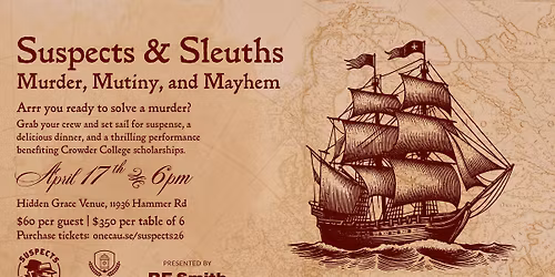 Suspects & Sleuths 2026