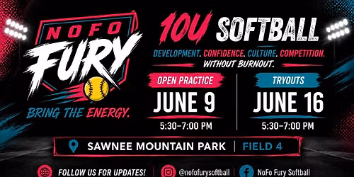 NoFo Fury Softball Open practice